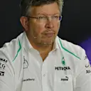 Ross Brawn (GBR) Mercedes AMG F1 Team Principal in the Press Conference. Formula One World Championship, Rd19, Brazilian Grand Prix, Practice, Sao Paulo, Brazil, Friday, 22 November 2013