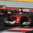 Fernando Alonso (ESP) Ferrari F14 T. Formula One World Championship, Rd16, Russian Grand Prix, Race, Sochi Autodrom, Sochi, Krasnodar Krai, Russia, Sunday, 12 October 2014