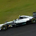 Nico Rosberg (GER) Mercedes AMG F1 W05. Formula One World Championship, Rd18, Brazilian Grand Prix, Qualifying, Sao Paulo, Brazil, Saturday, 8 November 2014