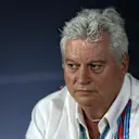 Pat Symonds (GBR) Williams Technical Director in the Press Conference. Formula One World Championship, Rd3, Bahrain Grand Prix, Practice, Bahrain International Circuit, Sakhir, Bahrain, Friday, 4 April 2014. © Sutton Images