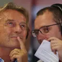  Luca di Montezemolo (ITA) Ferrari President and Stefano Domenicali (ITA) Ferrari General Director. Formula One World Championship, Rd12, Italian Grand Prix, Qualifying, Monza, Italy, Saturday, 7 September 2013. © Sutton Images