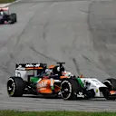 Nico Hulkenberg (GER) Force India VJM07. Formula One World Championship, Rd2, Malaysian Grand Prix, Race, Sepang, Malaysia, Sunday, 30 March 2014. © Sutton Images