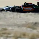 Sergio Perez (MEX) Force India VJM07. Formula One World Championship, Rd3, Bahrain Grand Prix, Qualifying, Bahrain International Circuit, Sakhir, Bahrain, Saturday, 5 April 2014. © Sutton Images