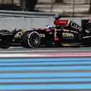 Switzerland's Fabio Leimer tests with Pirelli and Lotus as part of his prize for winning the 2013 GP2 Series. Paul Ricard, France, May 27, 2014. © Pirelli