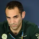 Cyril Abiteboul (FRA) Caterham CEO in the Press Conference. Formula One World Championship, Rd5, Spanish Grand Prix, Practice, Barcelona, Spain, Friday, 9 May 2014. © Sutton Images