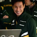 Kamui Kobayashi (JPN) Caterham. Formula One Testing, Jerez, Spain, Day Two, Wednesday, 29 January 2014