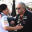 Monisha Kaltenborn (AUT) Sauber Team Prinicpal and Dr. Vijay Mallya (IND) Force India Formula One Team Owner. Formula One World Championship, Rd17, United States Grand Prix, Practice, Austin, Texas, USA, Friday, 31 October 2014