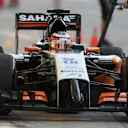 Nico Hulkenberg (GER) Force India VJM07. Formula One Testing, Day Two, Bahrain International Circuit, Sakhir, Bahrain, Thursday, 20 February 2014