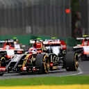 Romain Grosjean (FRA) Lotus E22. Formula One World Championship, Rd1, Australian Grand Prix, Race, Albert Park, Melbourne, Australia, Sunday, 16 March 2014