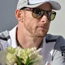 Jenson Button (GBR) McLaren. Formula One World Championship, Rd1, Australian Grand Prix, Preparations, Albert Park, Melbourne, Australia, Thursday, 13 March 2014