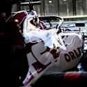 RAIKKONEN Kimi (fin), Alfa Romeo Racing ORLEN C39, garage, box, during the Emirates Formula 1 70th Anniversary Grand Prix 2020, from August 07 to 09, 2020 on the Silverstone Circuit, in Silverstone, United Kingdom - Photo Florent Gooden / DPPI