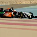 Sergio Perez (MEX) Force India VJM07. Formula One Testing, Day Three, Bahrain International Circuit, Sakhir, Bahrain, Friday, 21 February 2014 © Sutton Images. No reproduction without permission