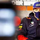 Max Verstappen, Red Bull Racing in the press conference 