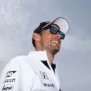 Jenson Button (GBR) McLaren on the drivers parade at Formula One World Championship, Rd7, Canadian Grand Prix, Race, Montreal, Canada, Sunday 7 June 2015. © Sutton Motorsport Images