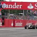 Sebastian Vettel (GER) Scuderia Toro Rosso STR03 passes the chequered flag to win
Formula One World Championship, Rd 14, Italian Grand Prix, Race, Monza, Italy, Sunday 14 September 2008.
 © Sutton Motorsport Images