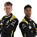 (L to R): Nico Hulkenberg (GER) Renault Sport F1 Team with team mate Daniel Ricciardo (AUS) Renault