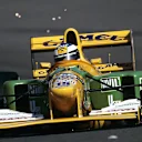Schumacher took his first win 12 months on from his F1 debut