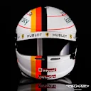 Front view of Vettel's Eifel GP helmet