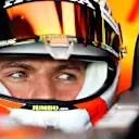 NORTHAMPTON, ENGLAND - FEBRUARY 24: Max Verstappen of Netherlands and Red Bull Racing prepares to
