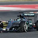 Nico Rosberg (GER) Mercedes AMG F1 W06 at Formula One Testing, Day Two, Barcelona, Spain, 27 February 2015.

