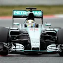 Lewis Hamilton (GBR) Mercedes AMG F1 W06 at Formula One Testing, Day One, Barcelona, Spain, 26 February 2015.