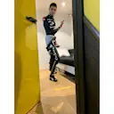 What does a driver do during a F1 track action delay?