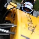 www.sutton-images.com Jolyon Palmer (GBR) Renault at Goodwood Festival of Speed, Goodwood, England, 30 June - 2 July 2017. © Sutton Images