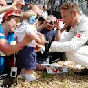 Jenson Button (GBR) McLaren meets the fans at Goodwood Festival of Speed, Goodwood, England, 24-26 June 2016. © Sutton Images