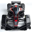 The McLaren MP4-X concept car. © McLaren