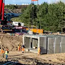 Construction of circuit updates at Zandvoort, host of the 2020 Dutch Grand Prix, December 2019. © Chris Schotanus