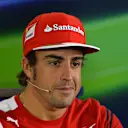 Fernando Alonso (ESP) Ferrari in the Press Conference. Formula One World Championship, Rd1, Australian Grand Prix, Preparations, Albert Park, Melbourne, Australia, Thursday, 13 March 2014 © Sutton Images. No reproduction without permission