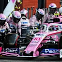 Lance Stroll (CDN) Racing Point F1 Team RP19 makes a pit stop.
01.09.2019. Formula 1 World Championship, Rd 13, Belgian Grand Prix, Spa Francorchamps, Belgium, Race Day.
- www.xpbimages.com, EMail: requests@xpbimages.com - copy of publication required for printed pictures. Every used picture is fee-liable. © Copyright: Batchelor / XPB Images
