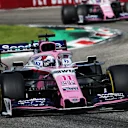 Sergio Perez (MEX) Racing Point F1 Team RP19.
08.09.2019. Formula 1 World Championship, Rd 14, Italian Grand Prix, Monza, Italy, Race Day.
 - www.xpbimages.com, EMail: requests@xpbimages.com - copy of publication required for printed pictures. Every used picture is fee-liable. © Copyright: Bearne / XPB Images