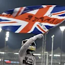 Race winner and World Champion Lewis Hamilton (GBR) Mercedes AMG F1 celebrates in parc ferme. Formula One World Championship, Rd19, Abu Dhabi Grand Prix, Race, Yas Marina Circuit, Abu Dhabi, UAE, Sunday, 23 November 2014
