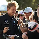 Nico Rosberg (GER) Mercedes AMG F1 at Formula One World Championship, Rd1, Australian Grand Prix, Preparations, Albert Park, Melbourne, Australia, Thursday 12 March 2015. © Sutton Motorsport Images