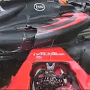 McLaren's Fernando Alonso and Ferrari's Kimi Raikkonen collide on the opening lap in Austria © FOWC Ltd