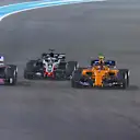 RACE: Vandoorne emerges ahead after three-way scrap with Grosjean and Ocon