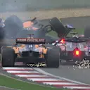 CHINESE GP: Kvyat tangles with McLarens on the opening lap