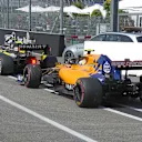 FP2: Renault failure leaves Hulkenberg stranded at pit exit