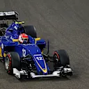 Felipe Nasr (BRA) Sauber C34 at Formula One World Championship, Rd19, Abu Dhabi Grand Prix, Qualifying, Yas Marina Circuit, Abu Dhabi, UAE, Saturday 28 November 2015. © Sutton Motorsport Images