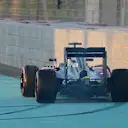 Fernando Alonso (ESP) McLaren MP4-30 runs wide at the start of the race at Formula One World Championship, Rd19, Abu Dhabi Grand Prix, Race, Yas Marina Circuit, Abu Dhabi, UAE, Sunday 29 November 2015. © Sutton Motorsport Images