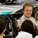 Race winner Nico Rosberg (GER) Mercedes AMG F1 celebrates in parc ferme at Formula One World Championship, Rd19, Abu Dhabi Grand Prix, Race, Yas Marina Circuit, Abu Dhabi, UAE, Sunday 29 November 2015. © Sutton Motorsport Images