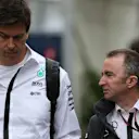 Toto Wolff (AUT) Mercedes AMG F1 Director of Motorsport and Paddy Lowe (GBR) Mercedes AMG F1 Executive Director at Formula One World Championship, Rd8, Austrian Grand Prix, Practice, Spielberg, Austria, Friday 19 June 2015. © Sutton Motorsport Images