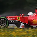 Sebastian Vettel (GER) Ferrari SF15-T at Formula One World Championship, Rd8, Austrian Grand Prix, Qualifying, Spielberg, Austria, Saturday 20 June 2015. © Sutton Motorsport Images