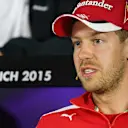 Sebastian Vettel (GER) Ferrari in the press conference at Formula One World Championship, Rd8, Austrian Grand Prix, Preparations, Spielberg, Austria, Thursday 18 June 2015. © Sutton Motorsport Images