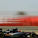 Nico Hulkenberg (GER) Force India VJM08 at Formula One World Championship, Rd4, Bahrain Grand Prix Qualifying, Bahrain International Circuit, Sakhir, Bahrain, Saturday 18  April 2015. © Sutton Motorsport Images