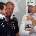 Nico Hulkenberg (GER) Force India at Formula One World Championship, Rd11, Belgian Grand Prix, Practice, Spa Francorchamps, Belgium, Friday 21 August 2015. © Sutton Motorsport Images