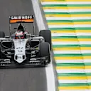 Nico Hulkenberg (GER) Force India VJM08 at Formula One World Championship, Rd18, Brazilian Grand Prix, Practice, Interlagos, Sao Paulo, Brazil, Friday 13 November 2015. © Sutton Motorsport Images