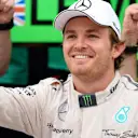 Race winner Nico Rosberg (GER) Mercedes AMG F1 W06 celebrates at Formula One World Championship, Rd18, Brazilian Grand Prix, Race, Interlagos, Sao Paulo, Brazil, Sunday 15 November 2015. © Sutton Motorsport Images