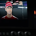 Sebastian Vettel (GER) Ferrari  in the press conference at Formula One World Championship, Rd18, Brazilian Grand Prix, Preparations, Interlagos, Sao Paulo, Brazil, Thursday 12 November 2015. © Sutton Motorsport Images